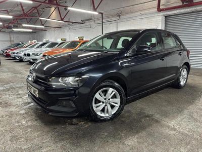 Used VW Polo SE 65 HP (47 kW) 2018 Black Hatchback