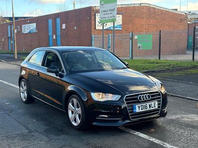 Used Audi A3 Sport 110 HP (80 kW) 2016 Black Hatchback