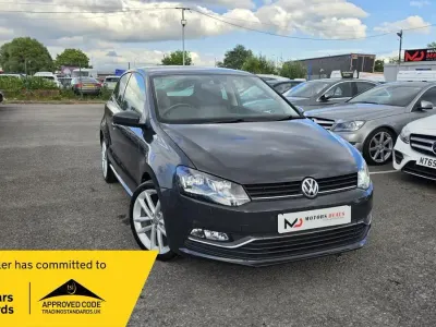 Used VW Polo Match 90 HP (66 kW) 2016 Grey Hatchback
