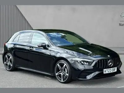 Used Mercedes A35 AMG Premium 301 HP (221 kW) 2023 Black Hatchback
