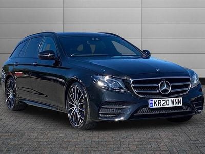 Begagnad Mercedes E220 AMG line 194 HK (142 kW) 2020 Svart Kombi