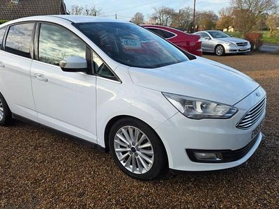 White Used 2015 Ford C-MAX Titanium MPV | £5,250 (Fair price)