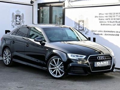 used Audi A3 1.6 TDI 116 S Line 4dr S Tronic Saloon 2018