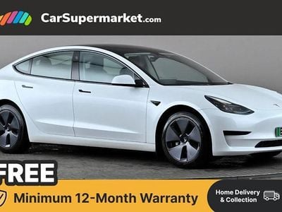 Used Tesla Model 3 Standard Range 208 kW (283 HP) 2021 White Sedan