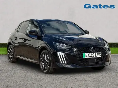 Used Peugeot e-208 GTi 100 kW (136 HP) 2025 Black Hatchback
