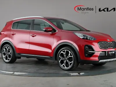 Used Kia Sportage GT-Line 174 HP (127 kW) 2021 Red SUV