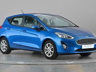 Used Ford Fiesta Zetec 100 HP (73 kW) 2019 Blue Hatchback