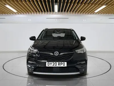 Used Vauxhall Grandland X SRi 130 HP (95 kW) 2020 Black SUV