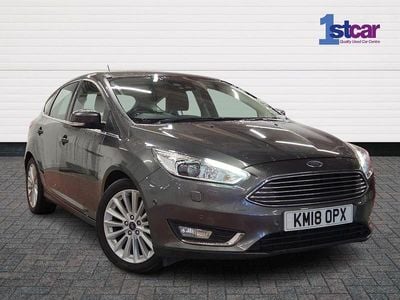 Grey Used 2018 Ford Focus Titanium X Hatchback | £7,989 (Good price)