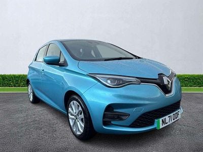 Blue Used 2021 Renault Zoe Iconic Hatchback | £8,669 (Fair price)