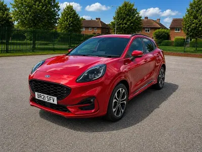 Used Ford Puma ST-Line 125 HP (91 kW) 2021 Red SUV
