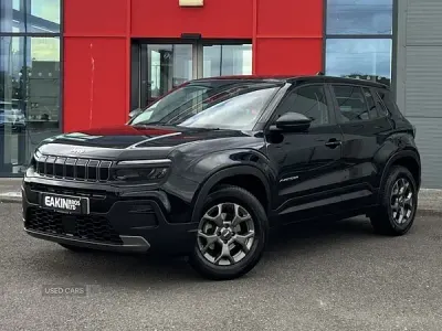 Used Jeep Avenger Longitude 100 HP (73 kW) 2025 Black SUV
