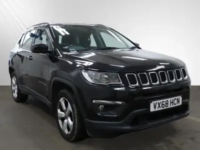 Begagnad Jeep Compass Longitude 140 HK (102 kW) 2019 Svart SUV