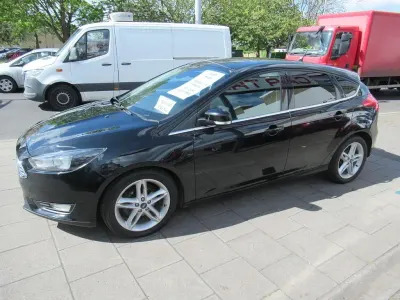 Used Ford Focus Zetec 2015 Black Hatchback