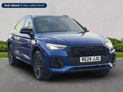 Blue Used 2024 Audi Q5 Black Edition SUV | £38,602 (Fair price)