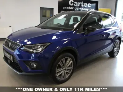 Used Seat Arona XCELLENCE 115 HP (84 kW) 2019 Blue SUV