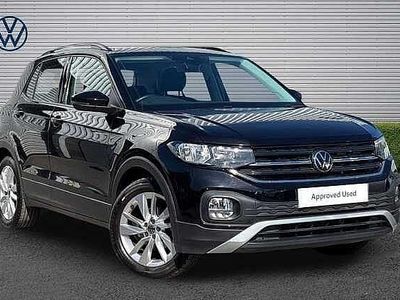 Used VW T-Cross SE 95 HP (69 kW) 2022 Black SUV