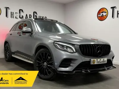 Used Mercedes GLC220 AMG Line Premium 170 HP (125 kW) 2018 Grey SUV