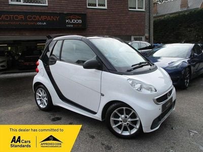 Used Smart ForTwo Cabrio Passion 71 HP (52 kW) 2013 White Cabriolet