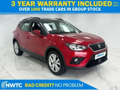 Used Seat Arona SE Technology 95 HP (69 kW) 2018 Red SUV