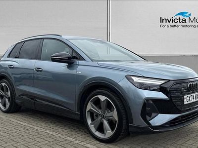 Used Audi Q4 e-tron Black Edition 210 kW (286 HP) 2024 Blue SUV
