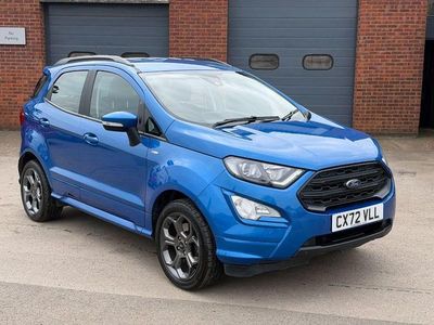 Used Ford Ecosport ST-Line 125 HP (91 kW) 2022 Blue SUV
