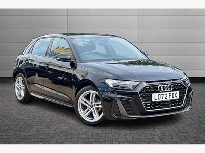Used Audi A1 S-Line 95 HP (69 kW) 2023 Black Hatchback