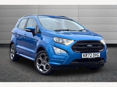 Used Ford Ecosport ST-Line 125 HP (91 kW) 2022 Blue SUV
