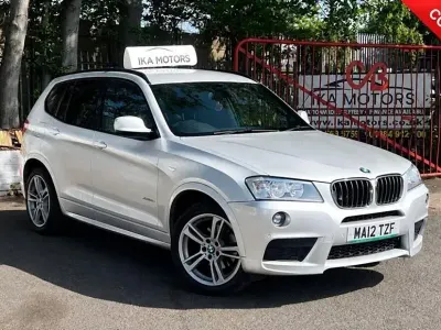 Used BMW X3 M Sport 184 HP (135 kW) 2012 Silver SUV
