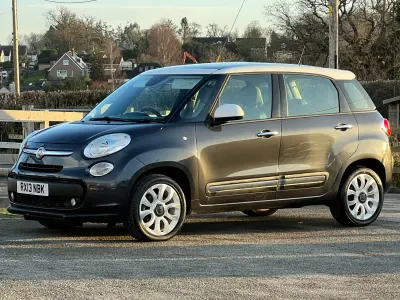 Używany Fiat 500L Lounge 105 KM (77 kW) 2013 Szary Minivan