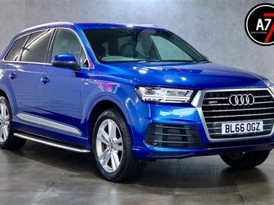 used Audi Q7 SUV (2016/66)3.0 TDI Quattro S Line 5d Tip Auto