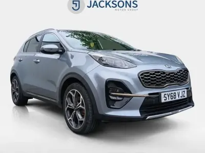Usado Kia Sportage GT-Line 134 HP (98 kW) 2018 Prateado SUV