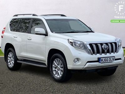 used Toyota Land Cruiser DIESEL SW 2.8 D-4D Invincible Auto 5dr 7 Seats [18" Wheels, DVD Player, Panoramic Roof, Rear View Camera]
