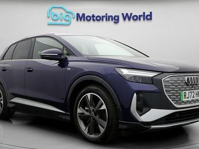Used Audi Q4 e-tron S-Line 150 kW (204 HP) 2022 Blue SUV