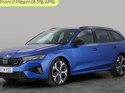 Used Skoda Octavia Family 265 HP (194 kW) 2025 Blue Estate