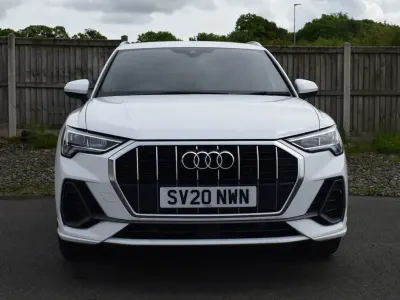 Used Audi Q3 S-Line 150 HP (110 kW) 2020 White SUV