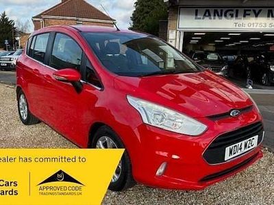 Used Ford B-MAX Zetec 105 HP (77 kW) 2014 Race red MPV