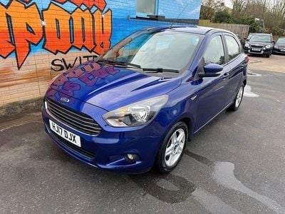 Used Ford Ka Plus Zetec 70 HP (51 kW) 2017 Blue Hatchback