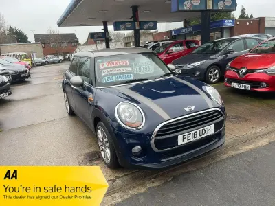 Used Mini Cooper Hatch 2018 Blue Hatchback