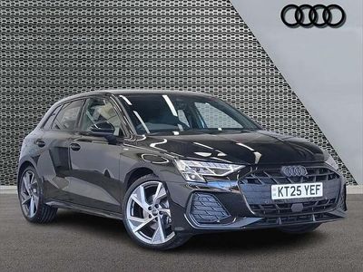 Used Audi A3 Black Edition 147 HP (108 kW) 2025 Black Hatchback