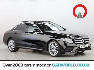 Black Used 2018 Mercedes E220 AMG line Sedan | £12,700 (A bit pricey)