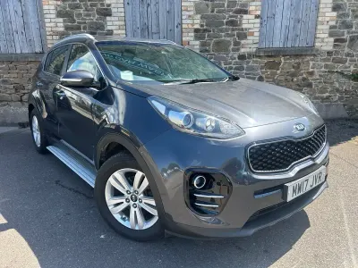Used Kia Sportage 115 HP (84 kW) 2017 Silver SUV