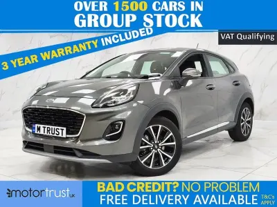 Used Ford Puma Titanium 125 HP (91 kW) 2023 Grey SUV