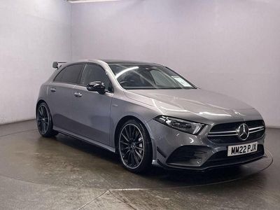Grey Used 2022 Mercedes A35 AMG Premium Plus Hatchback | £29,299 (Fair price)