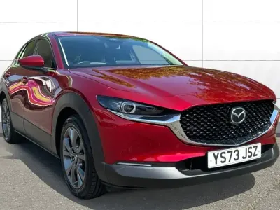 Używany Mazda CX-30 Exclusive-Line 186 KM (136 kW) 2023 Czerwony SUV