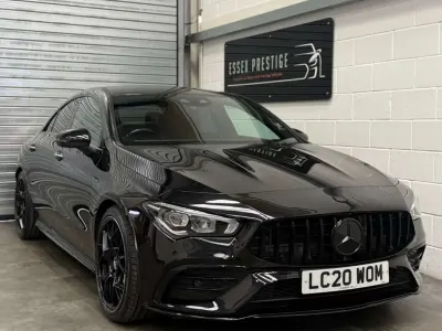 Käytetty Mercedes CLA35 AMG Premium 306 HP (225 kW) 2020 Musta Coupe - kaksiovinen