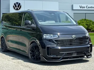 New VW T7 Pro 148 HP (108 kW) 2026 Black Van