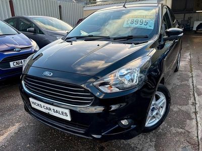 Used Ford Ka Plus Zetec 70 HP (51 kW) 2017 Black Hatchback