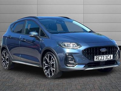 Usado Ford Fiesta Active X 125 HP (91 kW) 2023 Azul Citadino