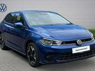 Used VW Polo R-line 115 HP (84 kW) 2025 Blue Hatchback